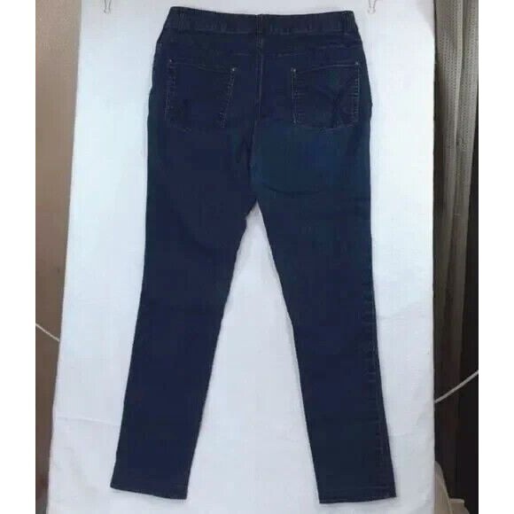 Per Se jeans size 12 animal print blue * - Picture 4 of 16